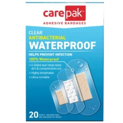 CarePak™ Antibacterial Bandages, Waterproof^Lidl