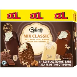 Gelatelli Frozen Mix Classic Dairy Dessert Bars, Family Size^Lidl
