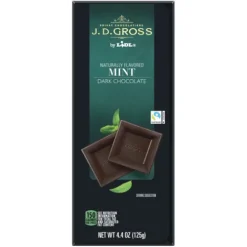 J.D. Gross Premium Dark Chocolate Bar, Mint^Lidl Best