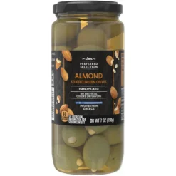 Preferred Selection Green Stuffed Olives, Almonds^Lidl Hot