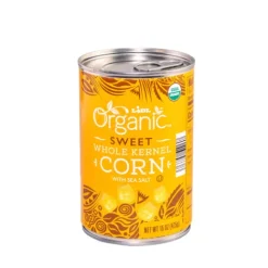 Organic Sweet Whole Kernel Corn With Sea Salt^Lidl New