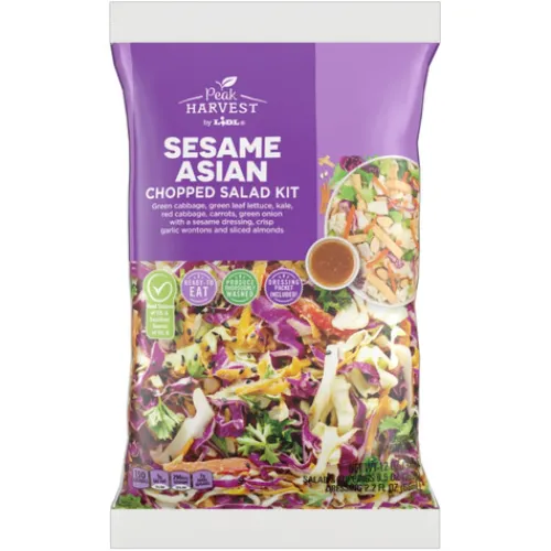 Peak Harvest Chopped Salad Kit, Asian Style^Lidl Outlet