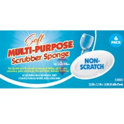 Soft Multi-Purpose Scrubber Sponge^Lidl Discount
