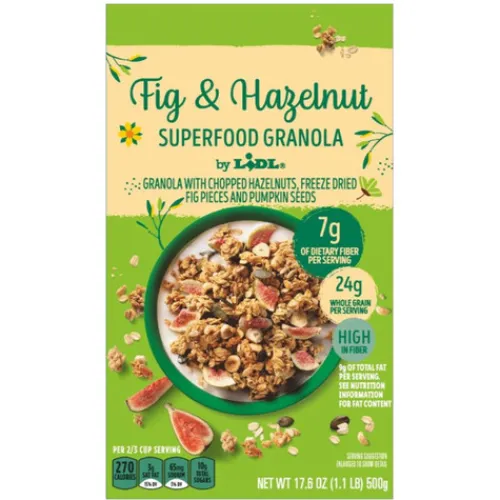 Superfood Protein Granola, Fig & Hazelnut^Lidl Outlet
